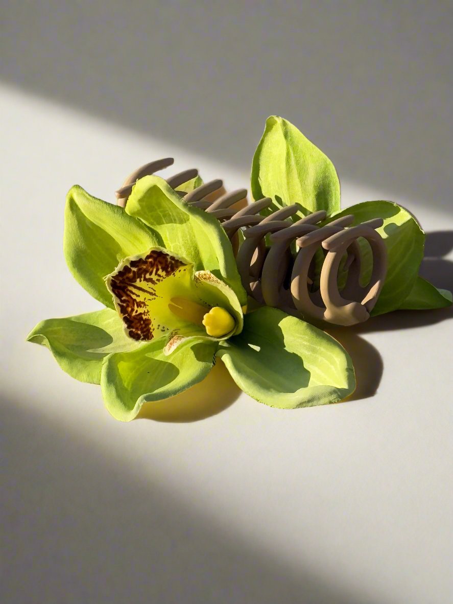 Sage Green Orchid Claw