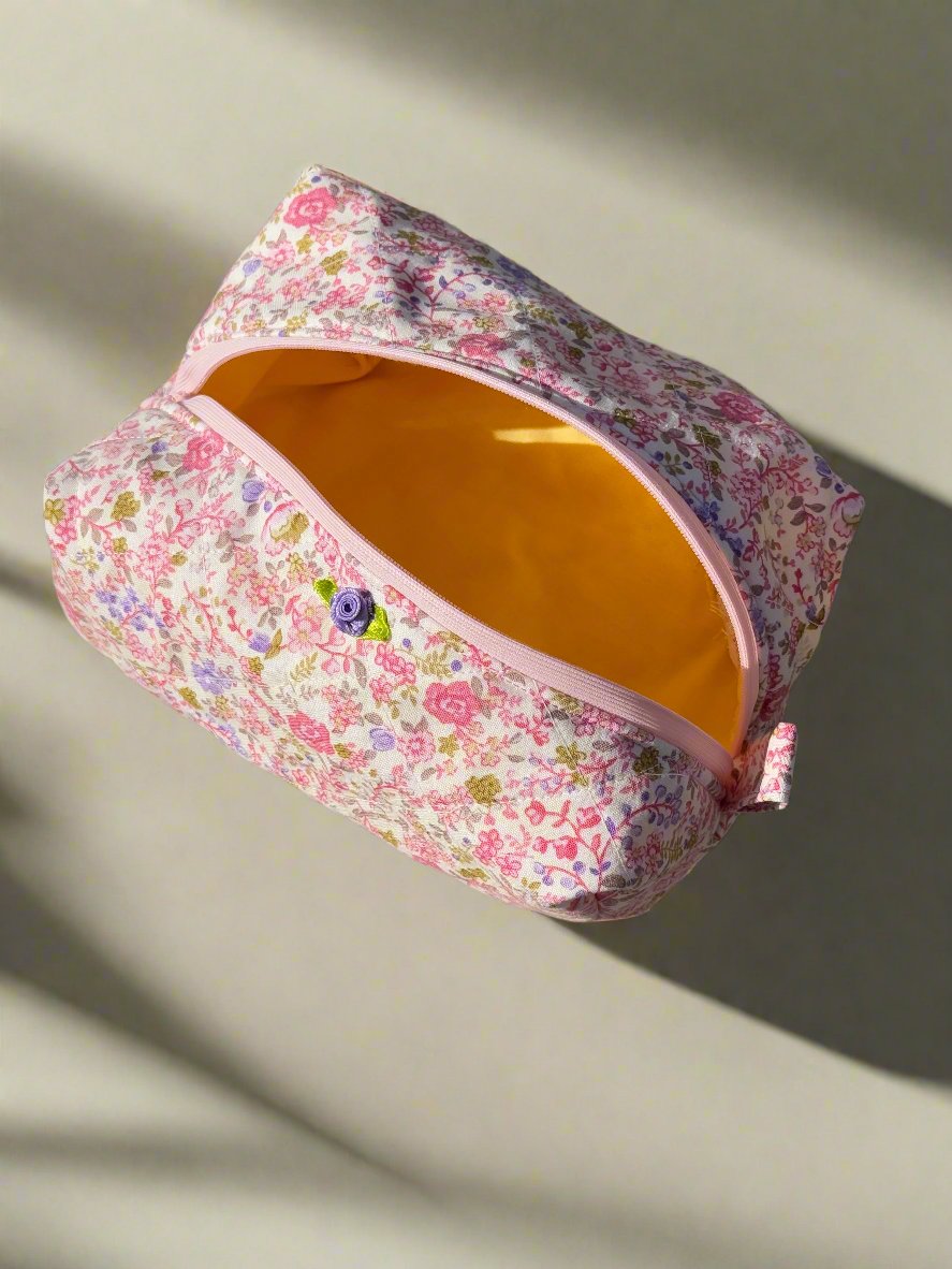 Floral Rose Pouch