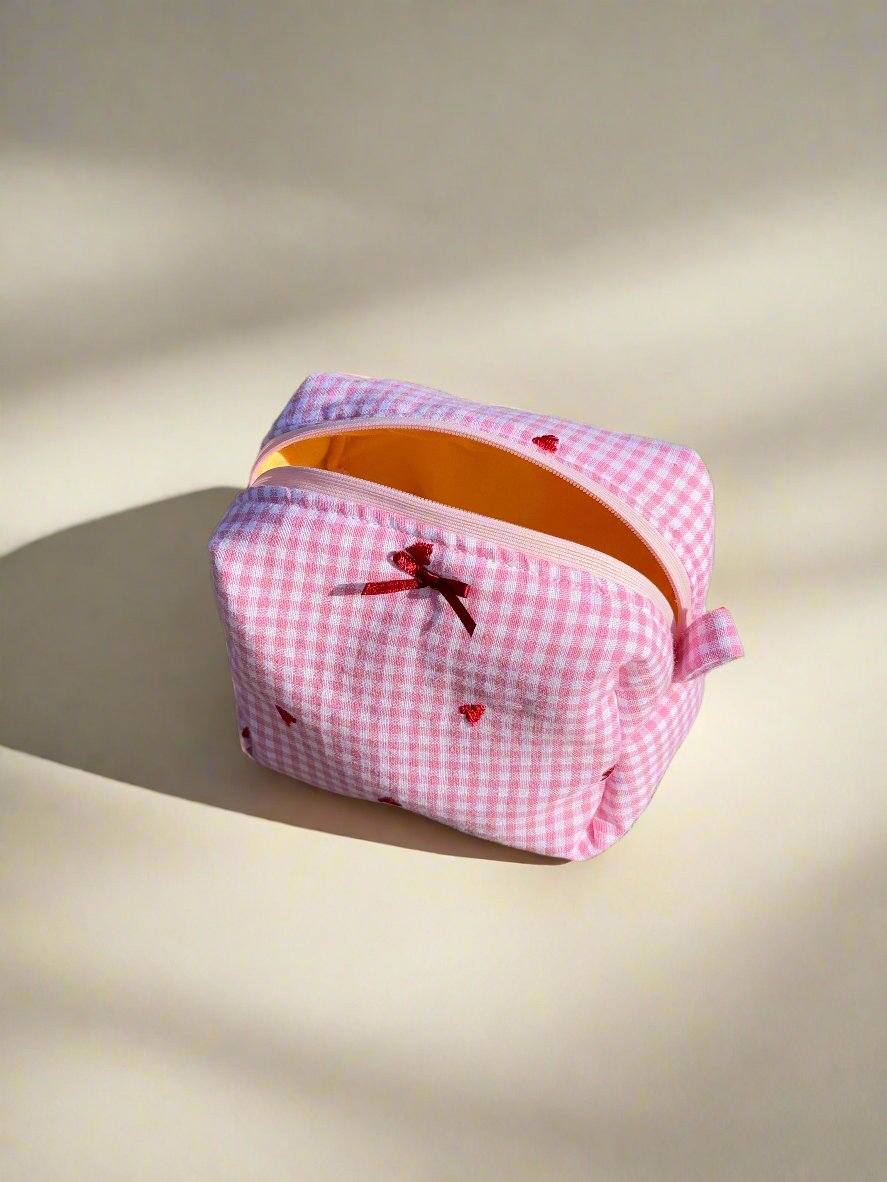 Pink Bow Pouch (s)