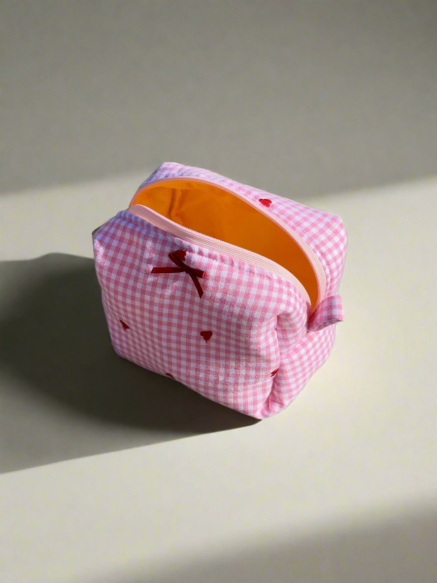 Pink Bow Pouch (s)